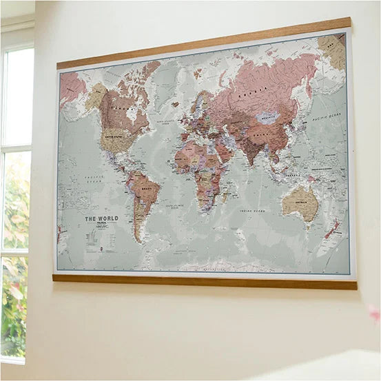 5 World Maps to bring home this autumn (and how to make it hygge)