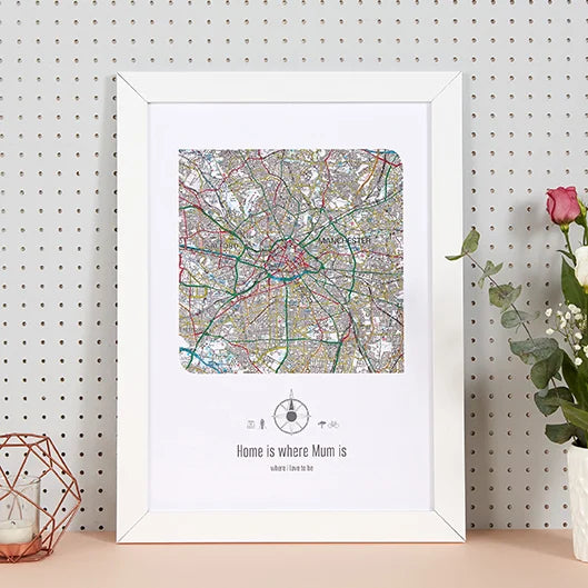 3 Maps to Celebrate this Mother’s Day – Personalised Map Gifts for Her
