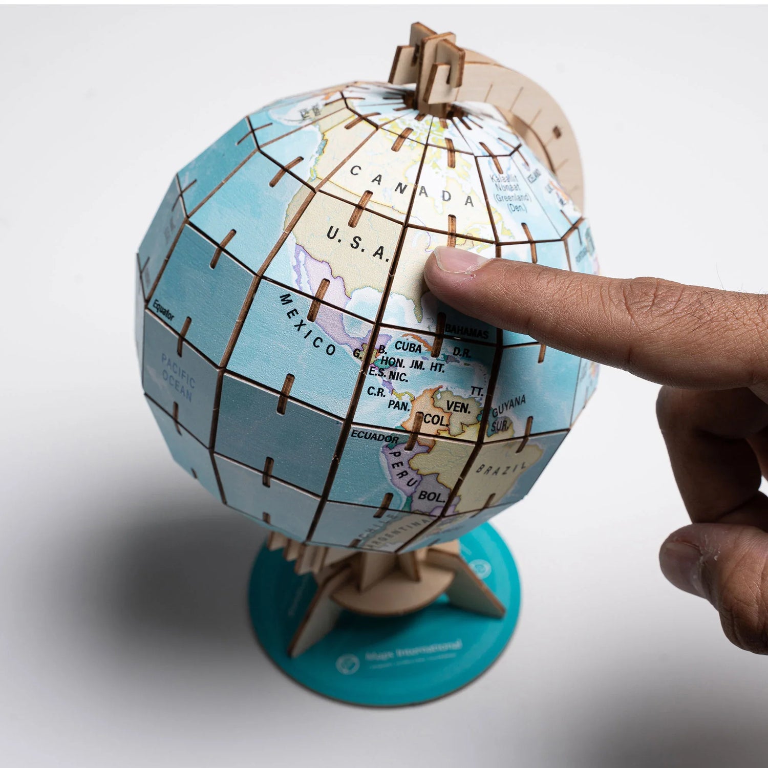 Introducing the all-new 3D Wooden Globe Puzzle!