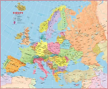 Staff Choice: Children’s Map of Europe
