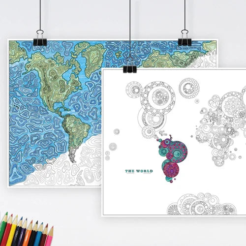 Last Minute Map Gifts! 5 best loved products with next day delivery