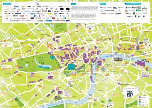 Mapping out the elephants in the Elephant Parade.