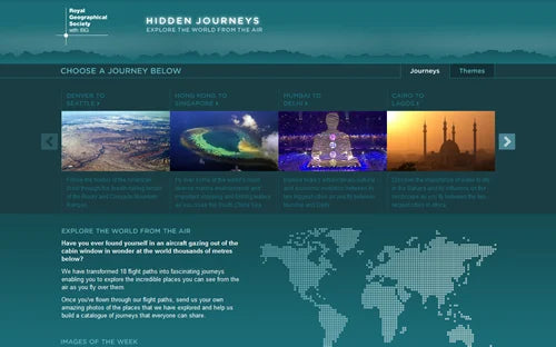 Views from the Sky: Hidden Journeys Reveals Flight Path Views