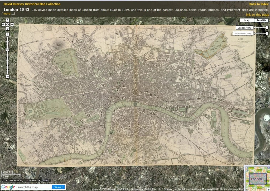 Historic Maps in a Digital Context