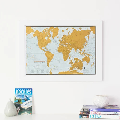 Our new range of Scratch off Travel Prints