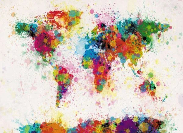 Whatever your style, you can buy maps online to suit your home