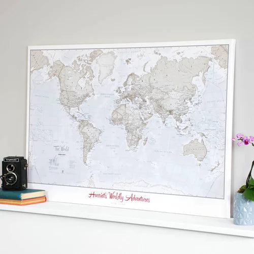Adventures Ahead with Our Range of Personalised Maps