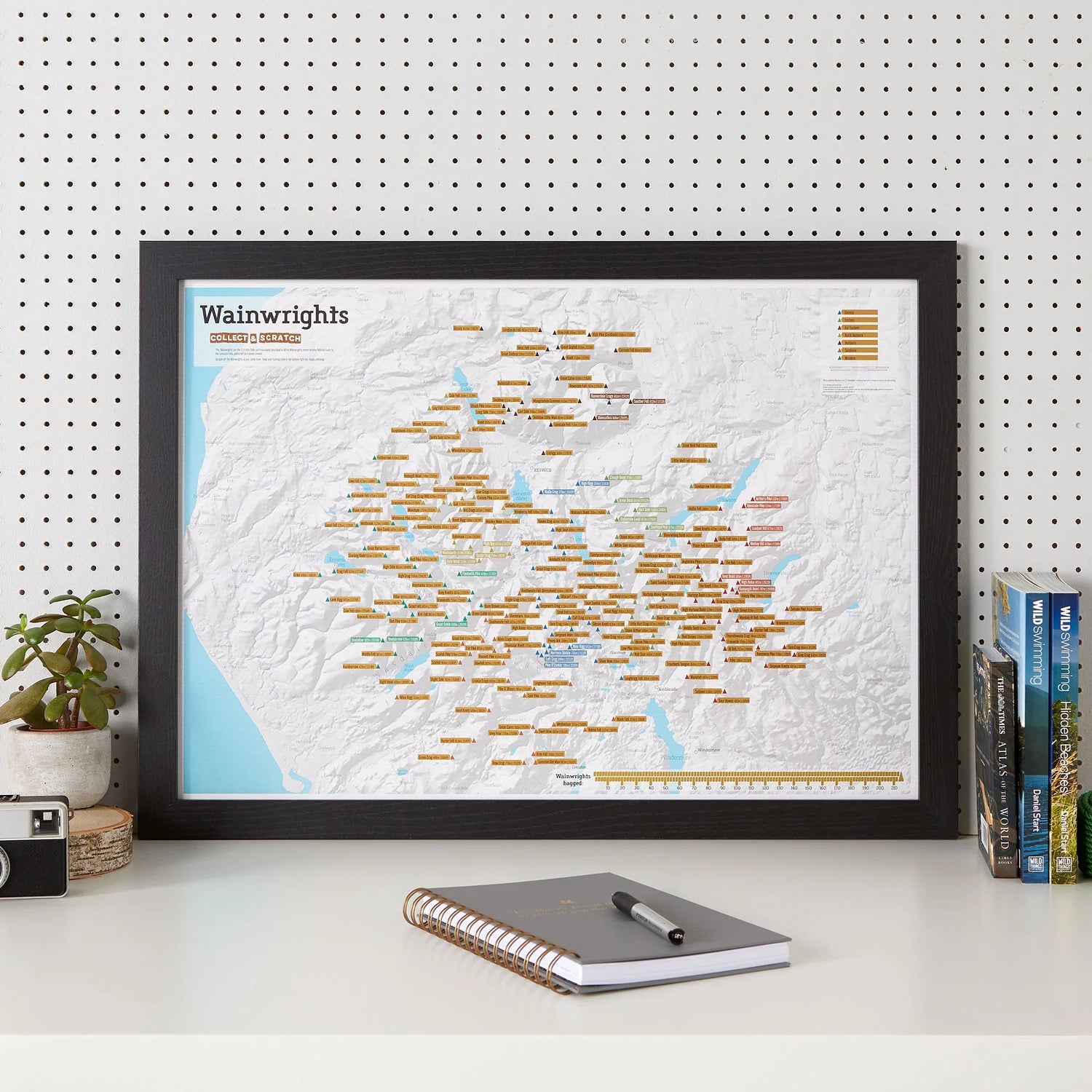 Guest Blog: Fiona Russell on using Maps for Planning, Keeping Track, motivation and gifts!