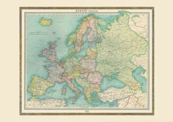 The five people in your life who would love a vintage world map