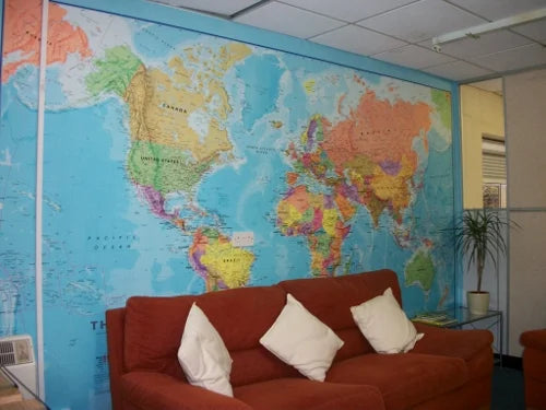 World Map Wallpaper