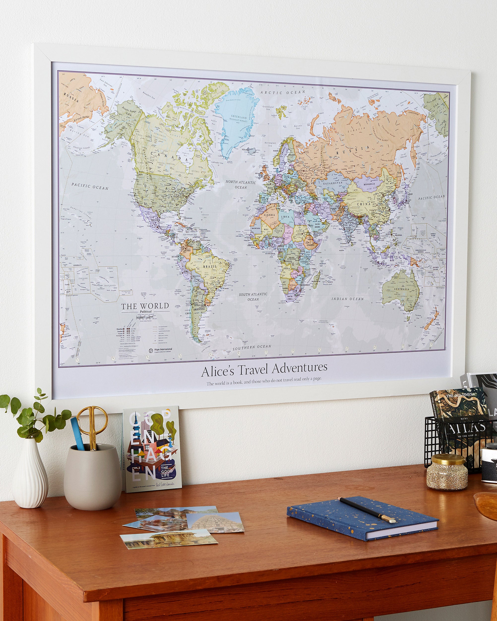 Personalised World Maps