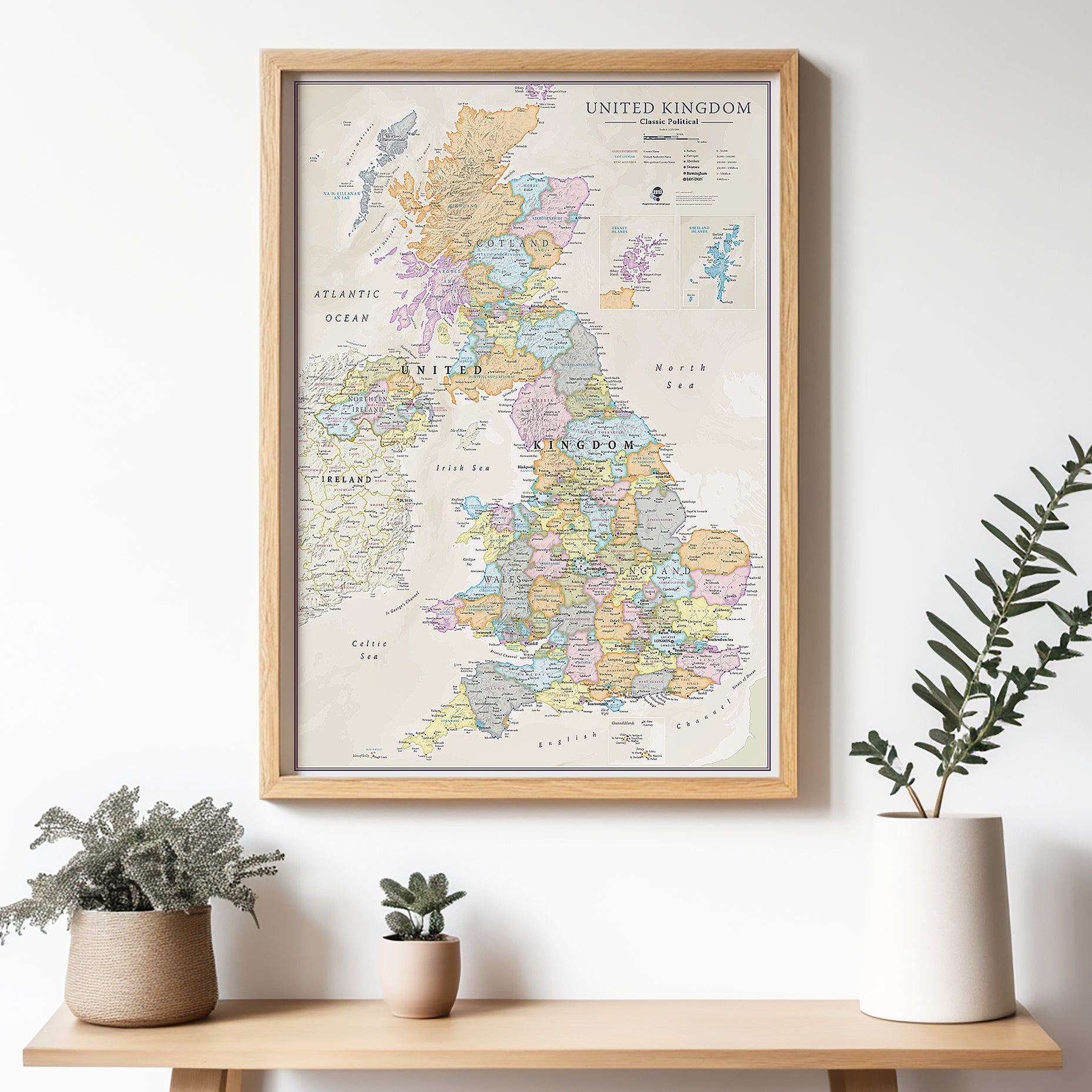 UK & British Isles Maps