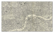 AZ01399_H_CANVA - A-Z Historical Canvas Map Central London