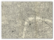 AZ01399_S_CANVA - A-Z Historical Canvas Map Central London