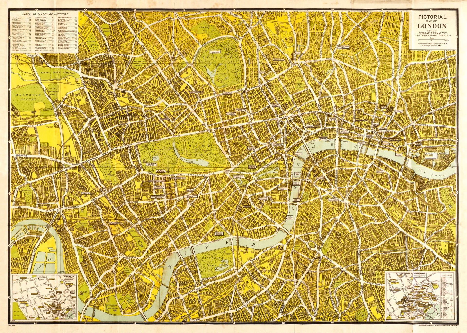 AZ01403_S_CANRL Z Pictorial Canvas Central London 1938
