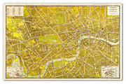 AZ01403_M_CANVA - A-Z Pictorial Canvas Map Central London 1938