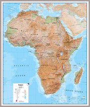 CT00406_H_MGFAL - Africa Wall Map Physical