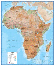 CT00406_L_LMBRD - Africa Wall Map Physical