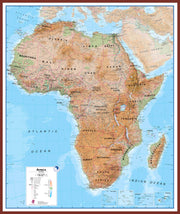 CT00406_H_LBDOK - Africa Wall Map Physical