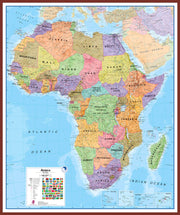 CT00014_L_LBDOK - Africa Wall Map Political