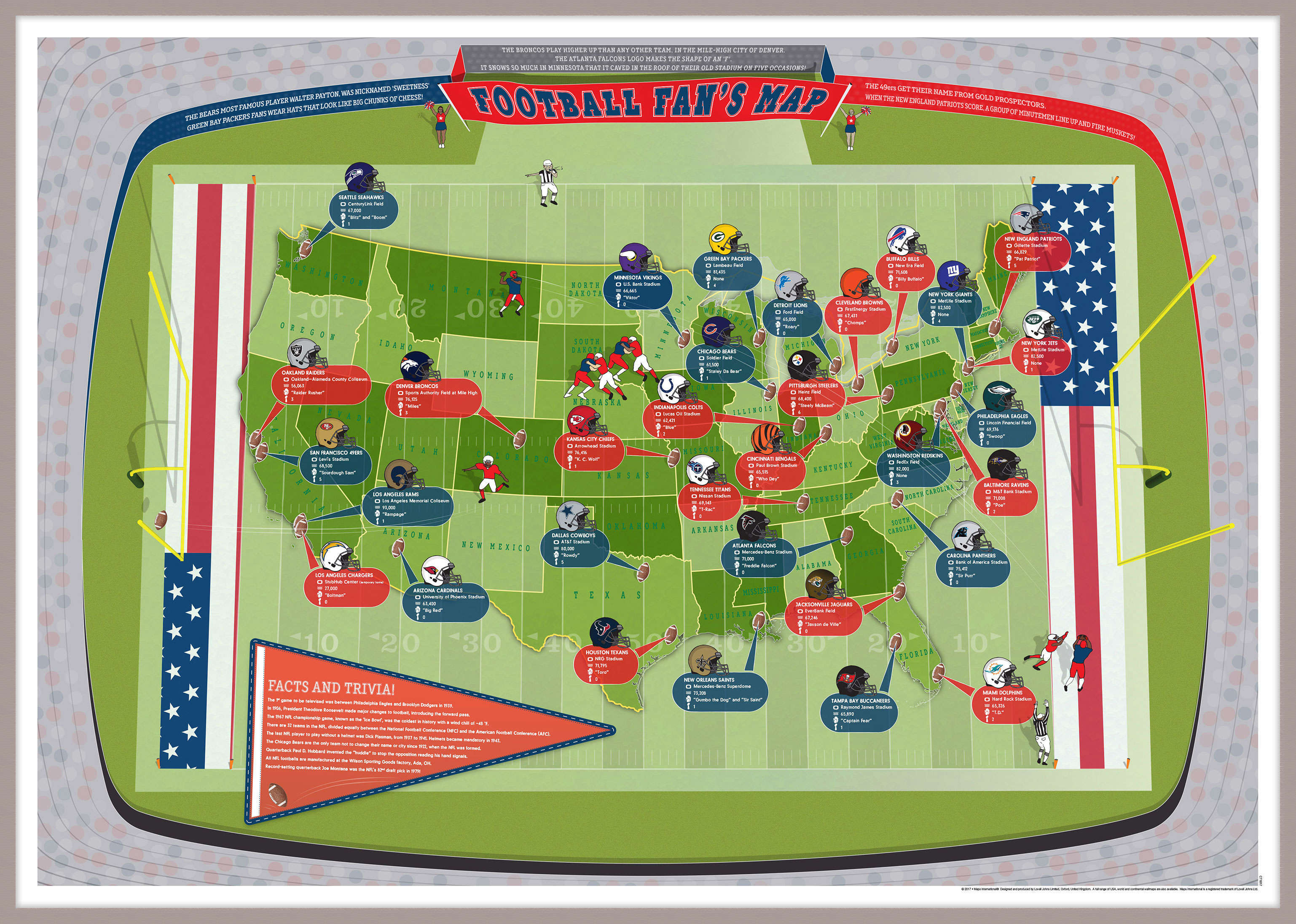 CM01617_L_LBDAL - American Football Stadiums Map