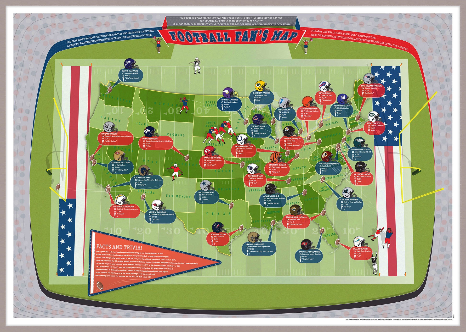 CM01617_L_MGFAL - American Football Stadiums Map