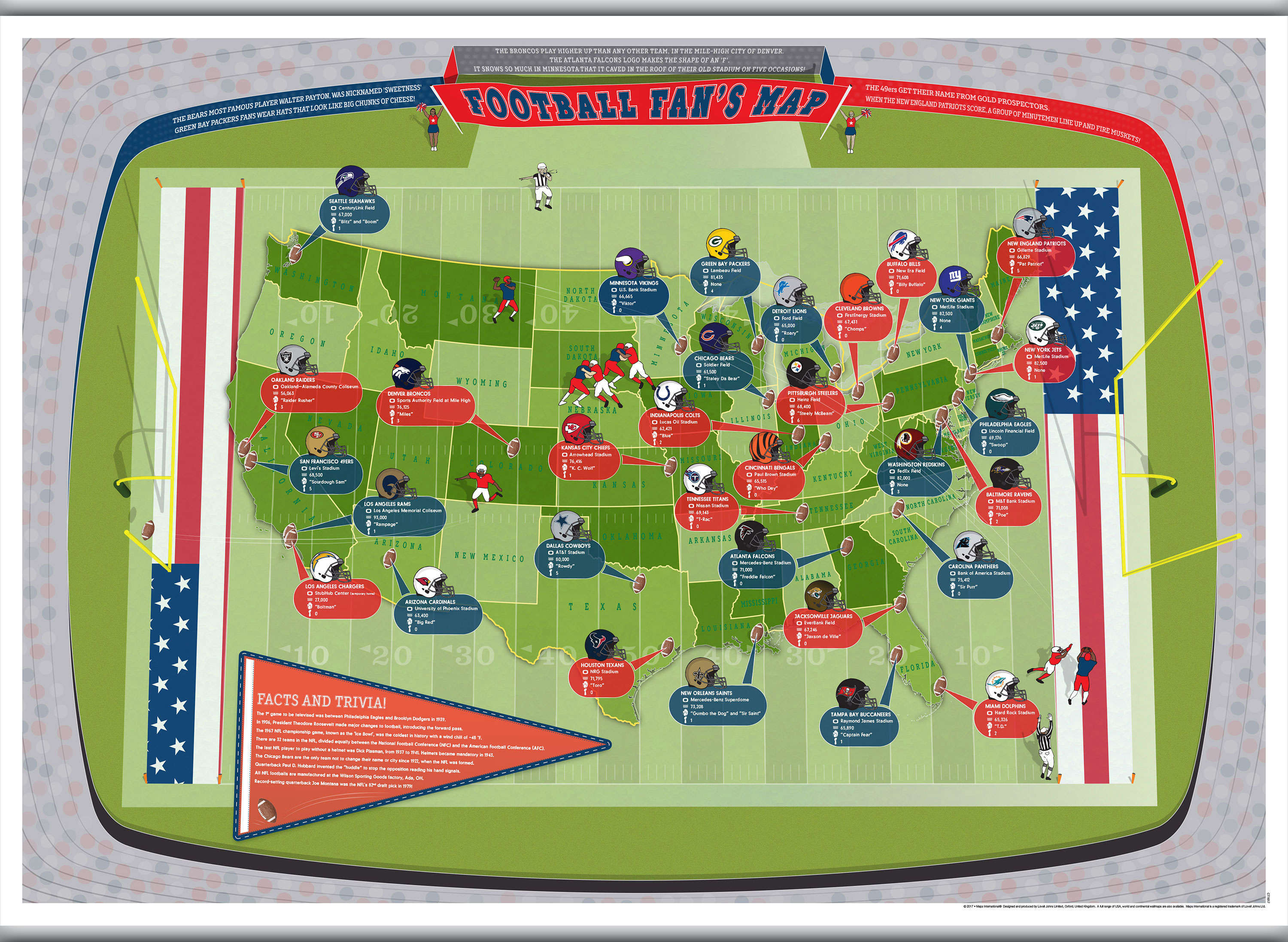 CM01617_L_CANHB - American Football Stadiums Map