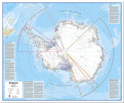 CT00015_H_LMBRD - Antarctica Wall Map Political