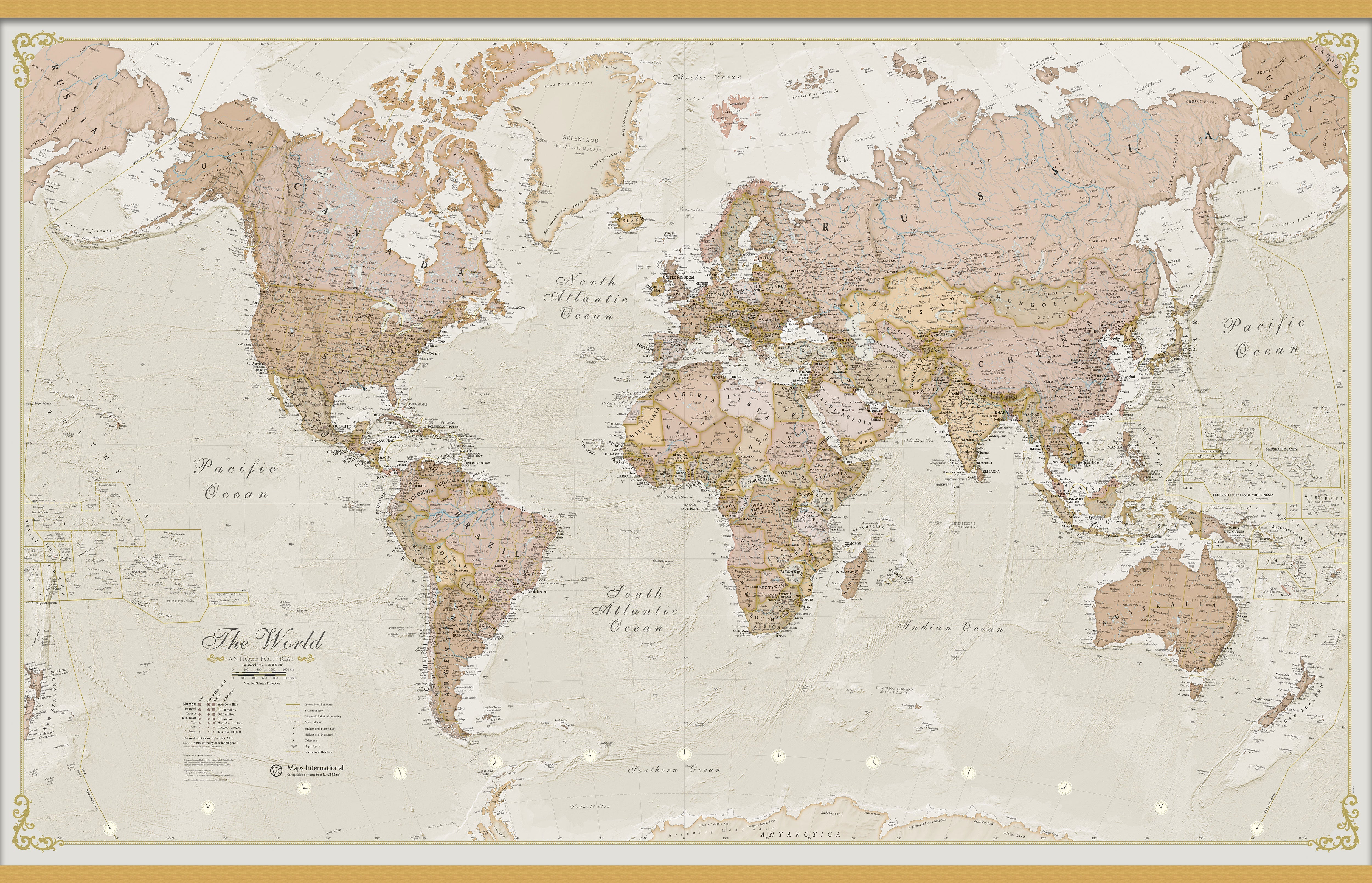 WM01164_H_LWDHB - Vintage Map of the World