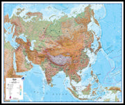 CT00407_L_LBDBL - Asia Wall Map Physical