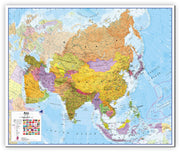 CT00016_L_CANVA - Asia Wall Map Political
