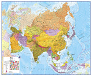 CT00016_L_LAMIN - Asia Wall Map Political