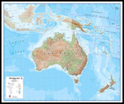 CT00408_L_LBDBL - Australasia Wall Map Physical