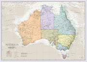 CM01750_S_CANVA - Australia Classic Wall Map