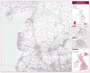 UK00762_L_PAPER - Blackpool Postcode Sector Map