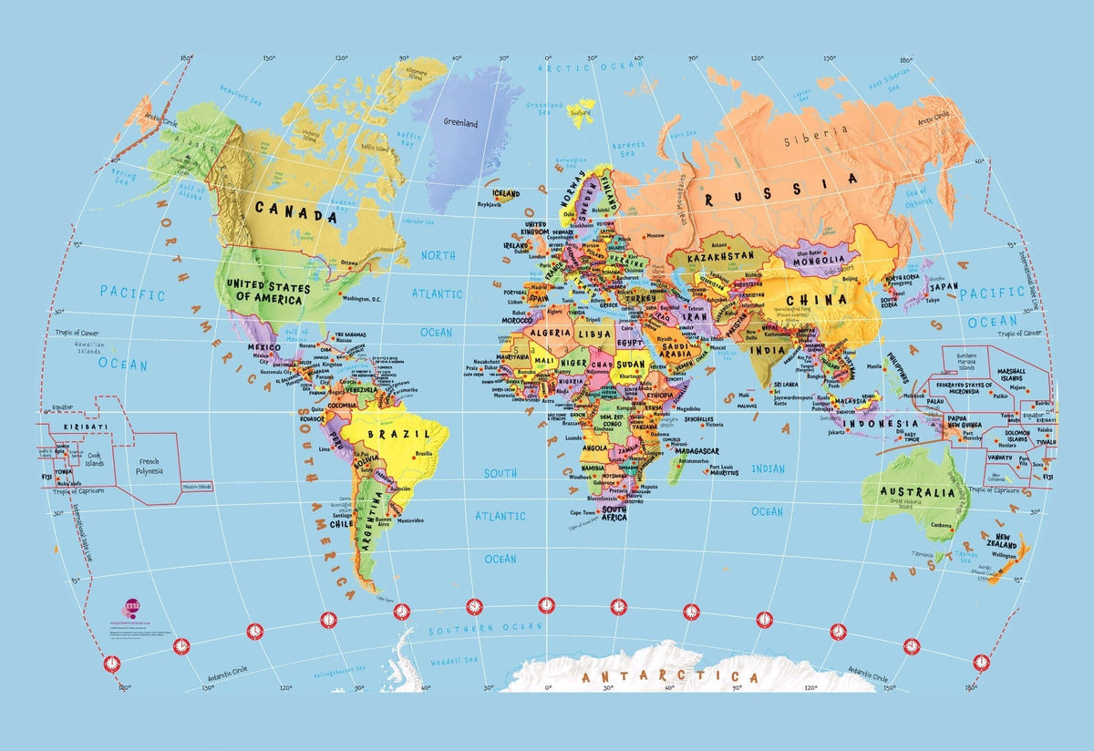 WP00821_X_WPSAM World Map Wallpaper