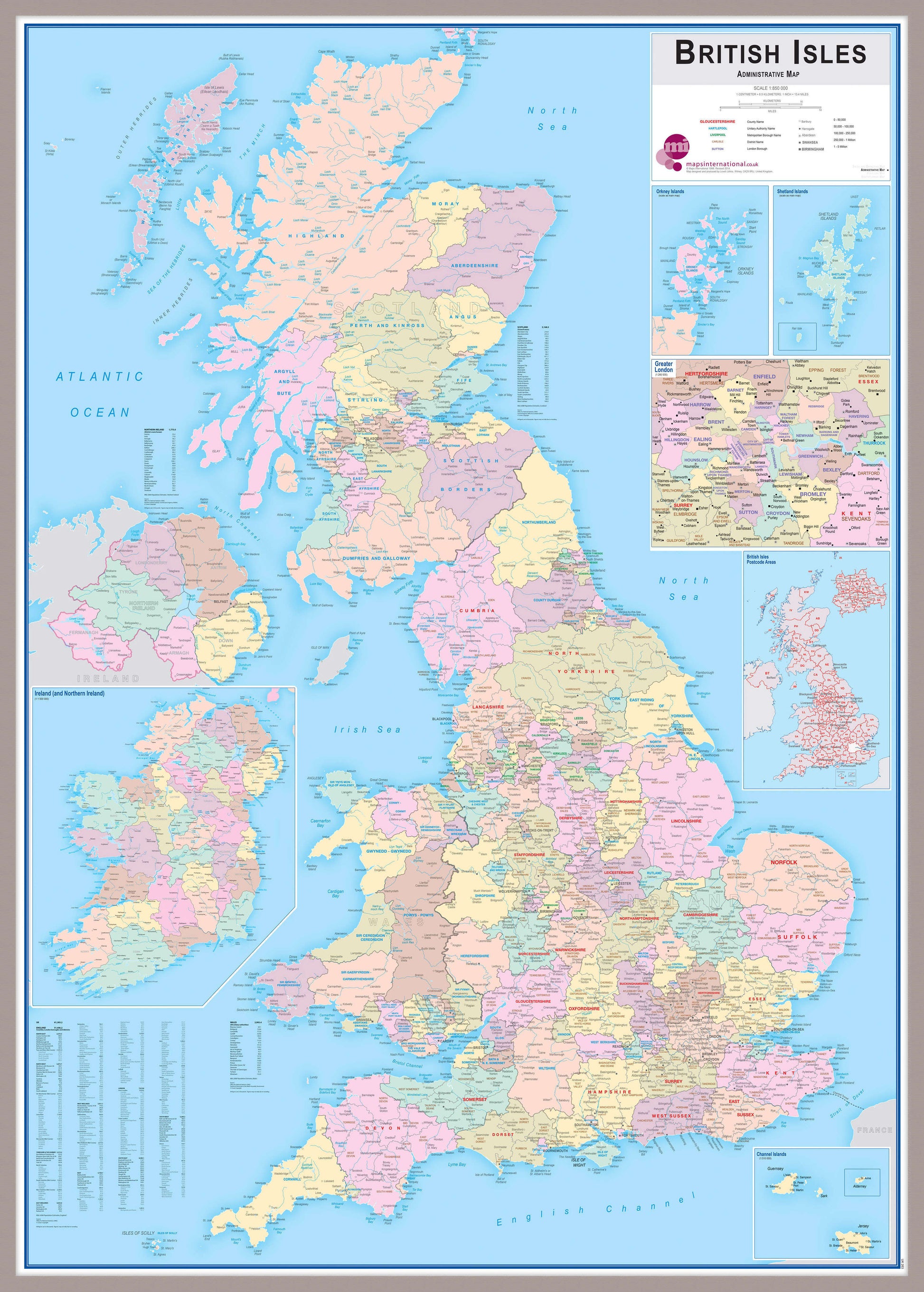 UK00263_L_LBDAL - British Isles Administrative Map