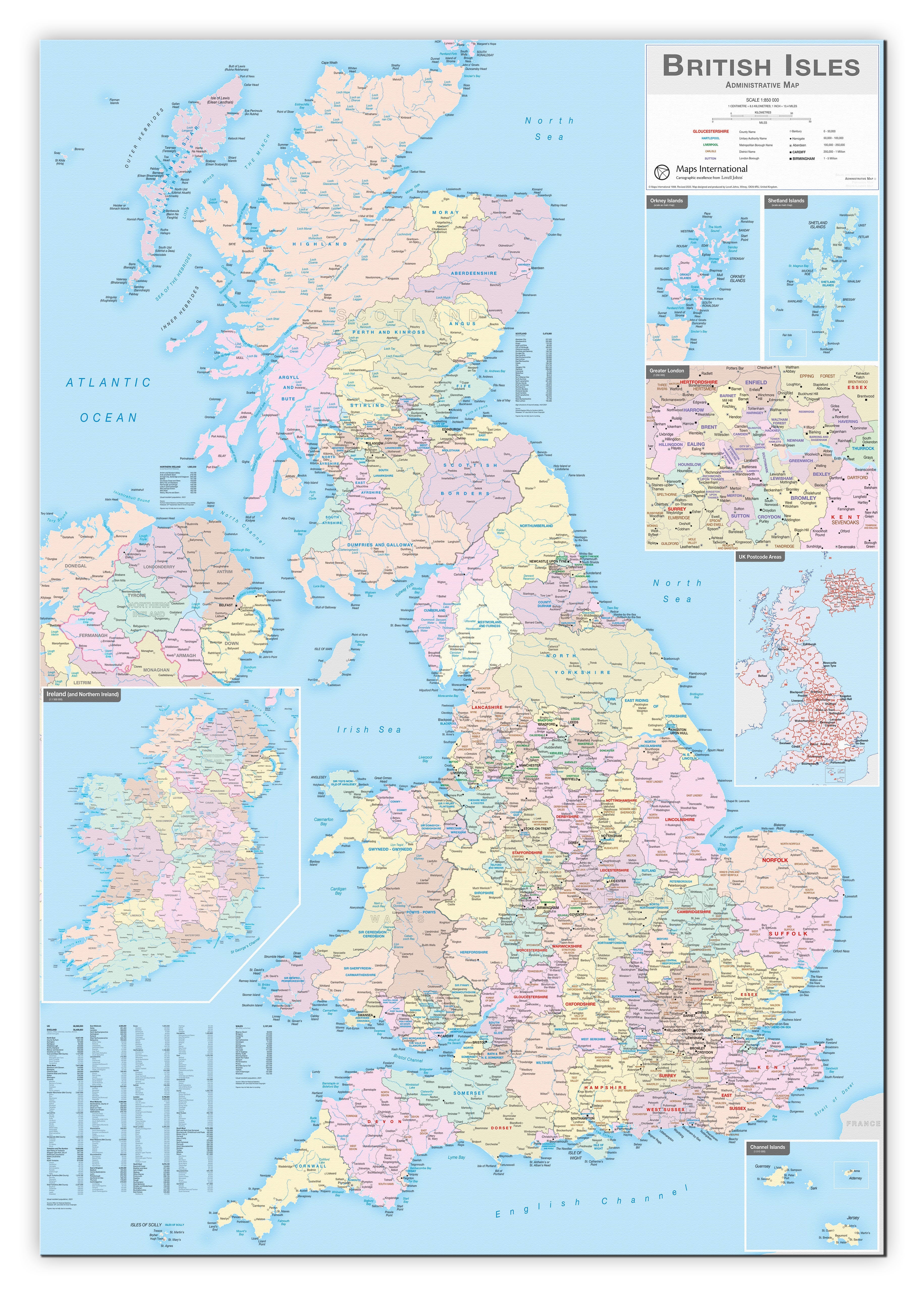 UK00263_H_CANVA - British Isles Administrative Map