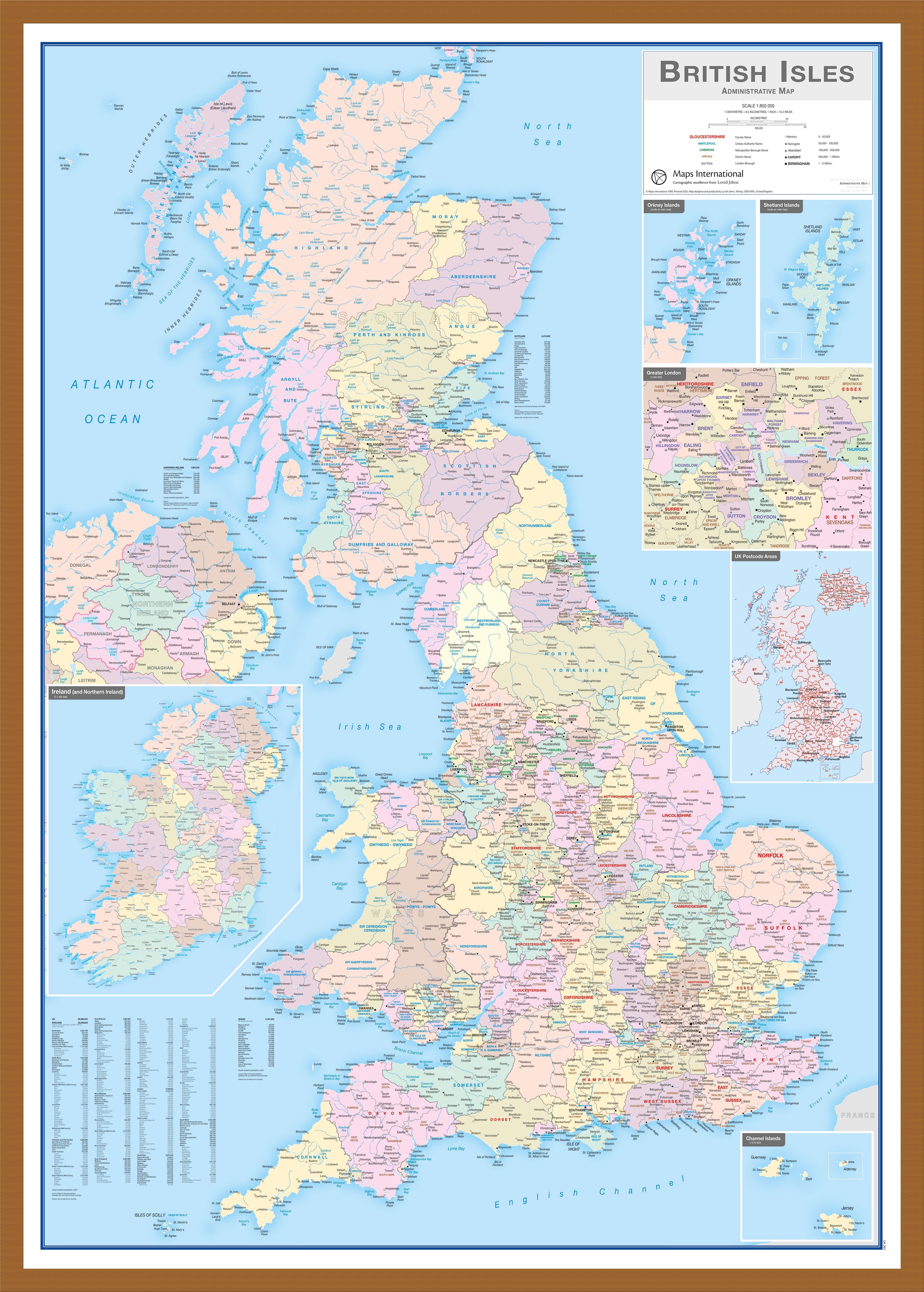 UK00263_L_WDTEA - British Isles Administrative Map