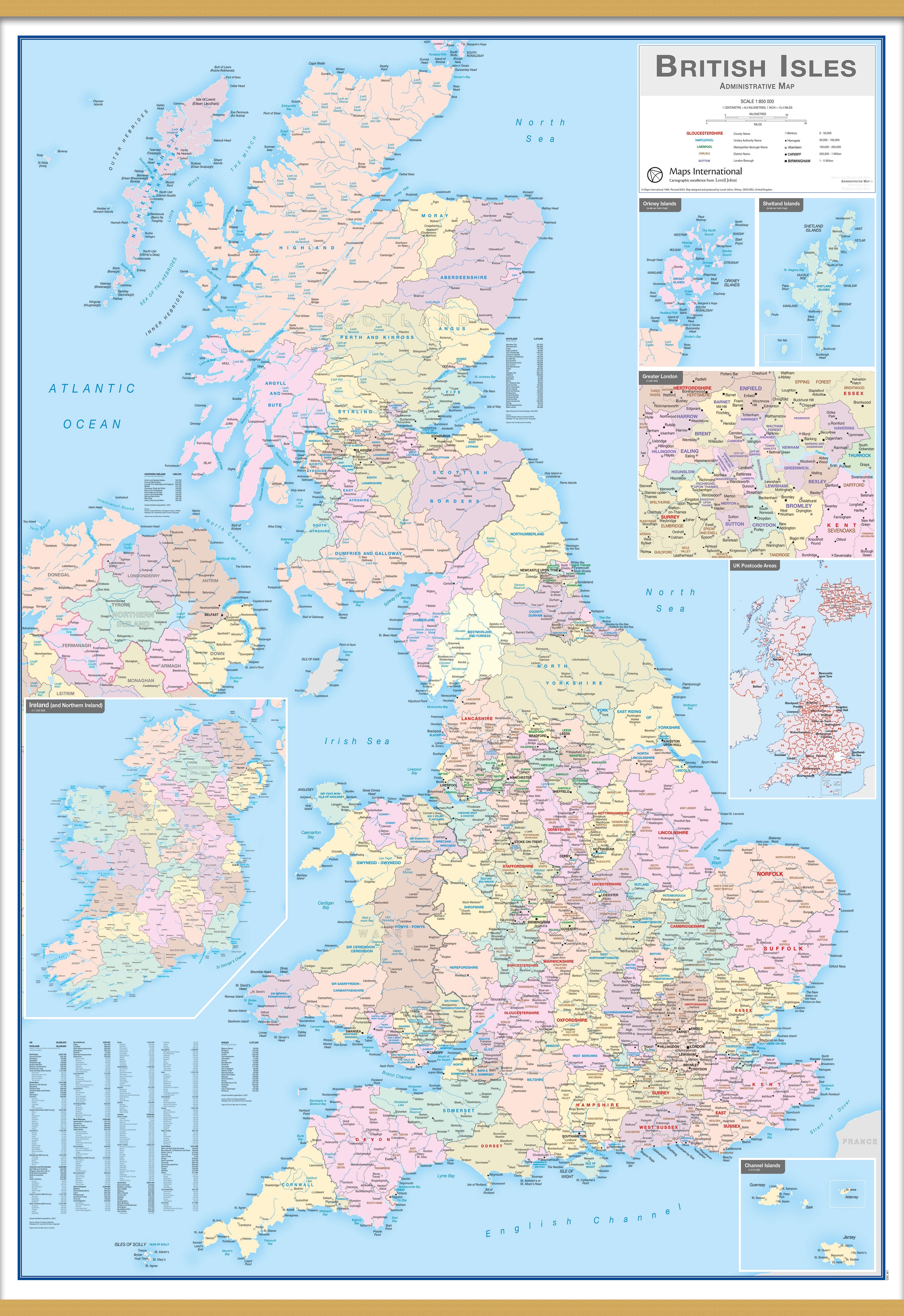 UK00263_H_LWDHB - British Isles Administrative Map