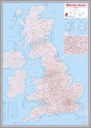 UK00264_H_LBDAL - British Isles Postcode Map