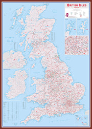 UK00264_L_LBDOK - British Isles Postcode Map