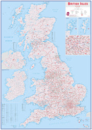 UK00264_L_LAMIN - British Isles Postcode Map