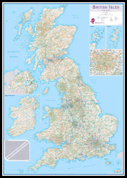 UK00261_L_LBDBL - UK & Ireland Roadmap (British Isles)