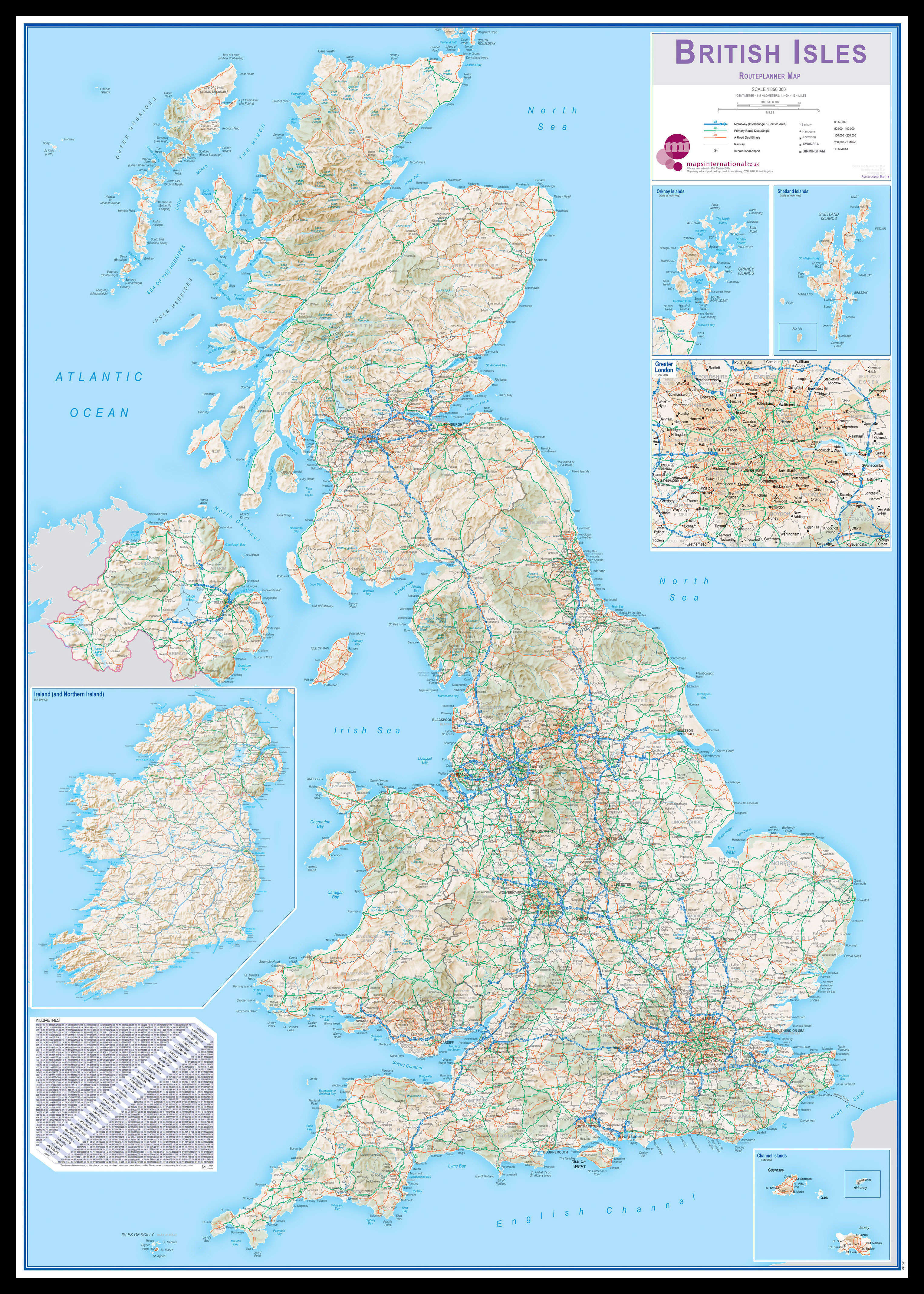 UK00261_H_LBDBL - UK & Ireland Roadmap (British Isles)