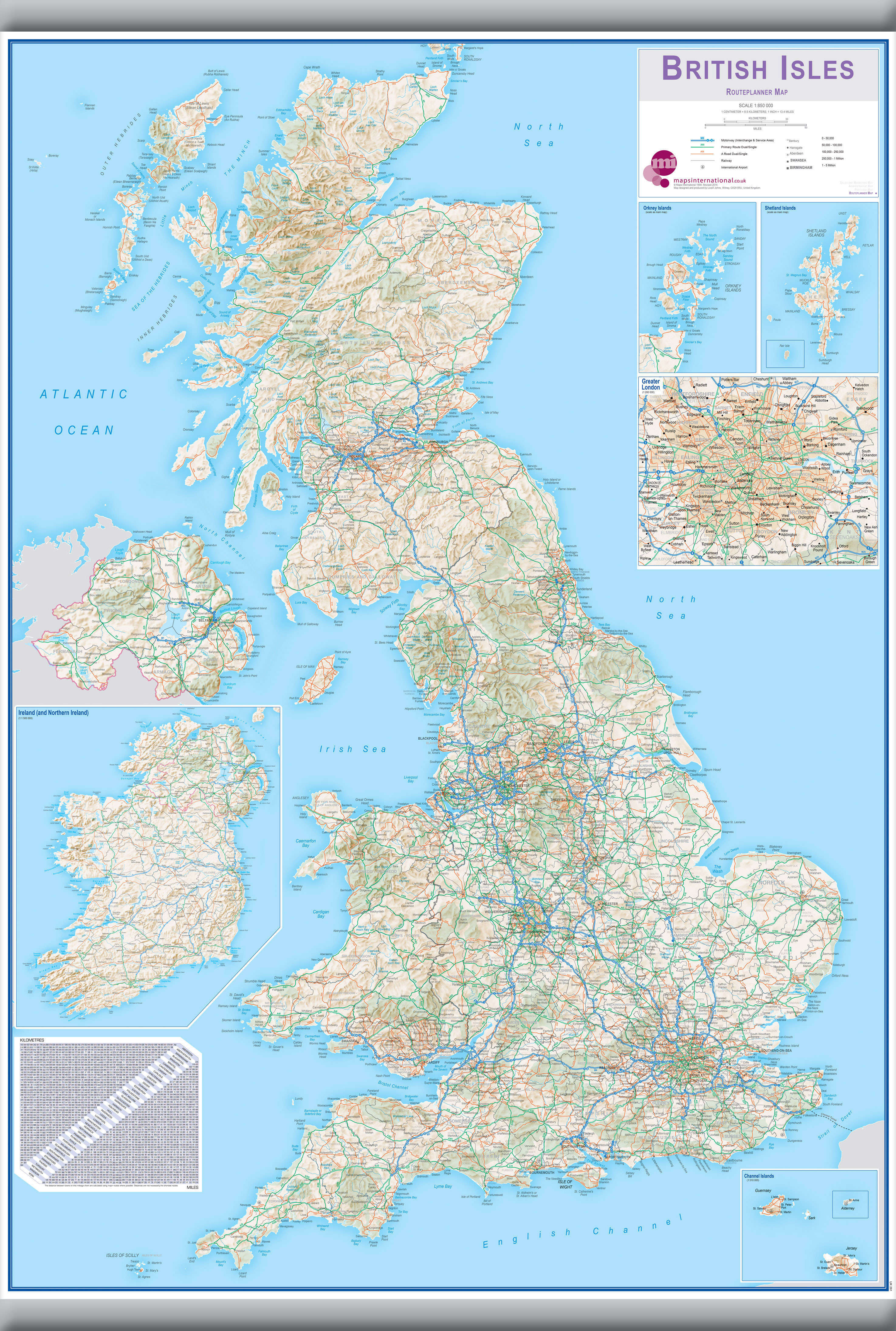UK00261_M_CANHB - UK & Ireland Roadmap (British Isles)
