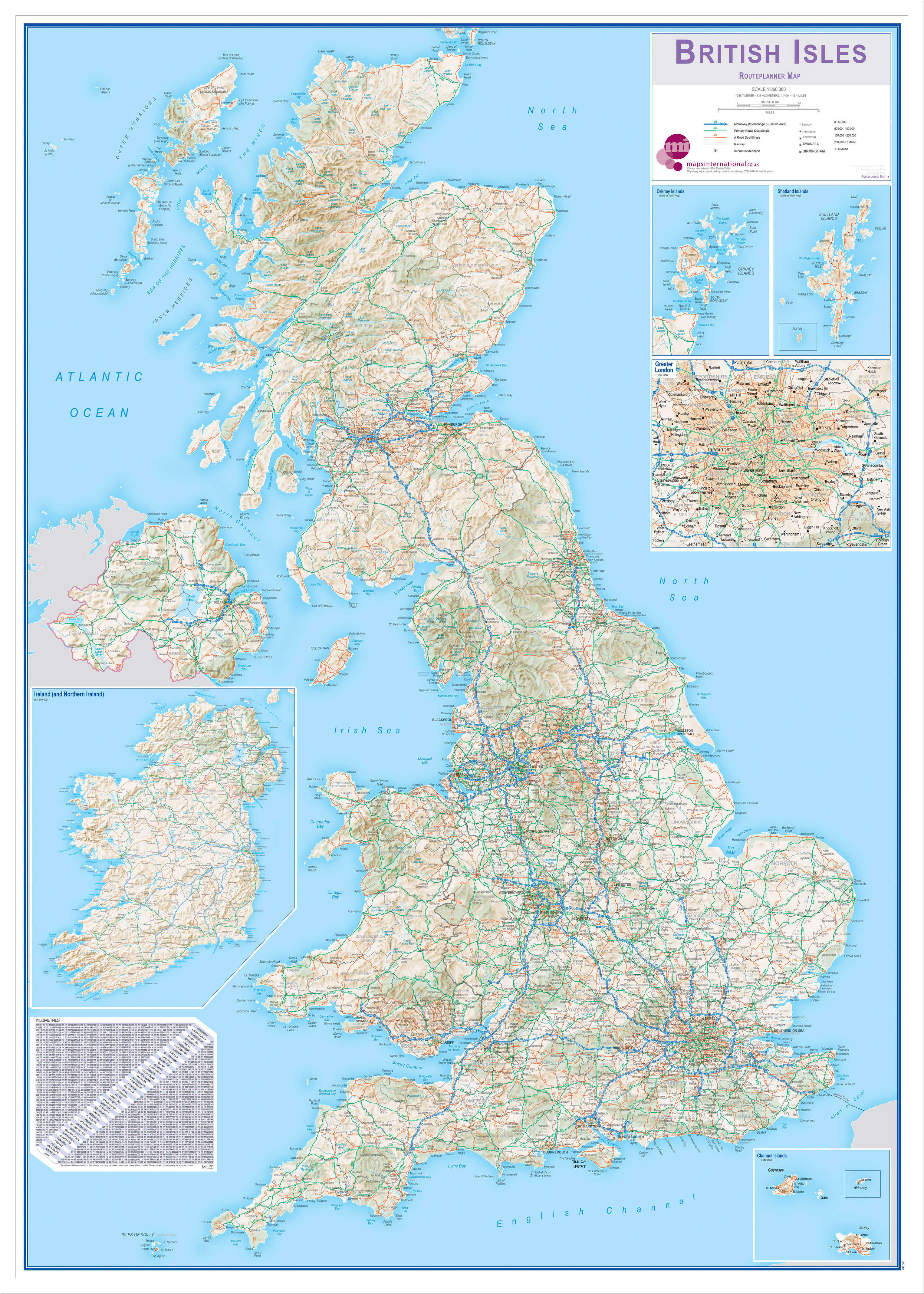 UK00261_L_WDWHI - UK & Ireland Roadmap (British Isles)