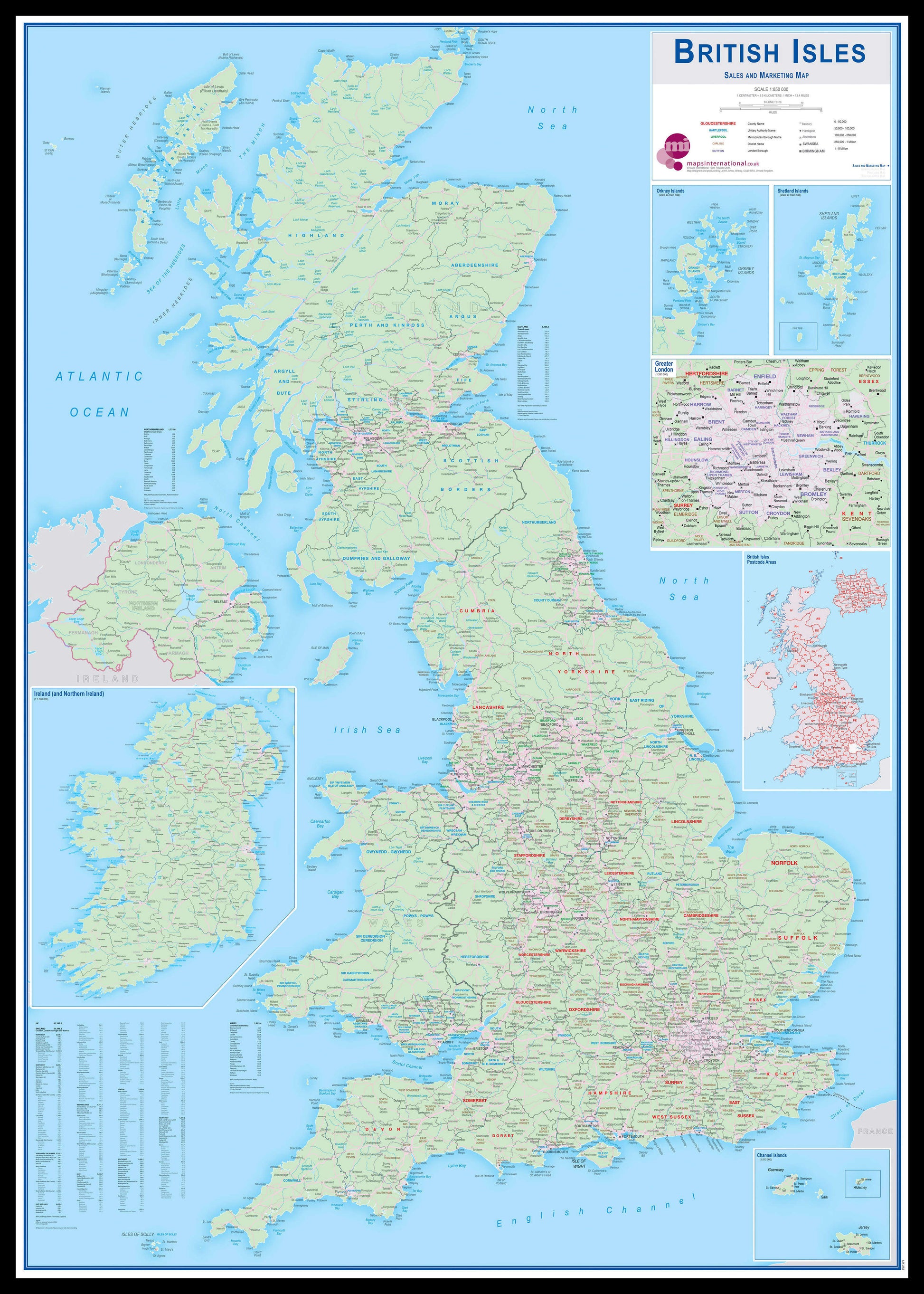 UK00262_H_LBDBL - British Isles Sales and Marketing Map