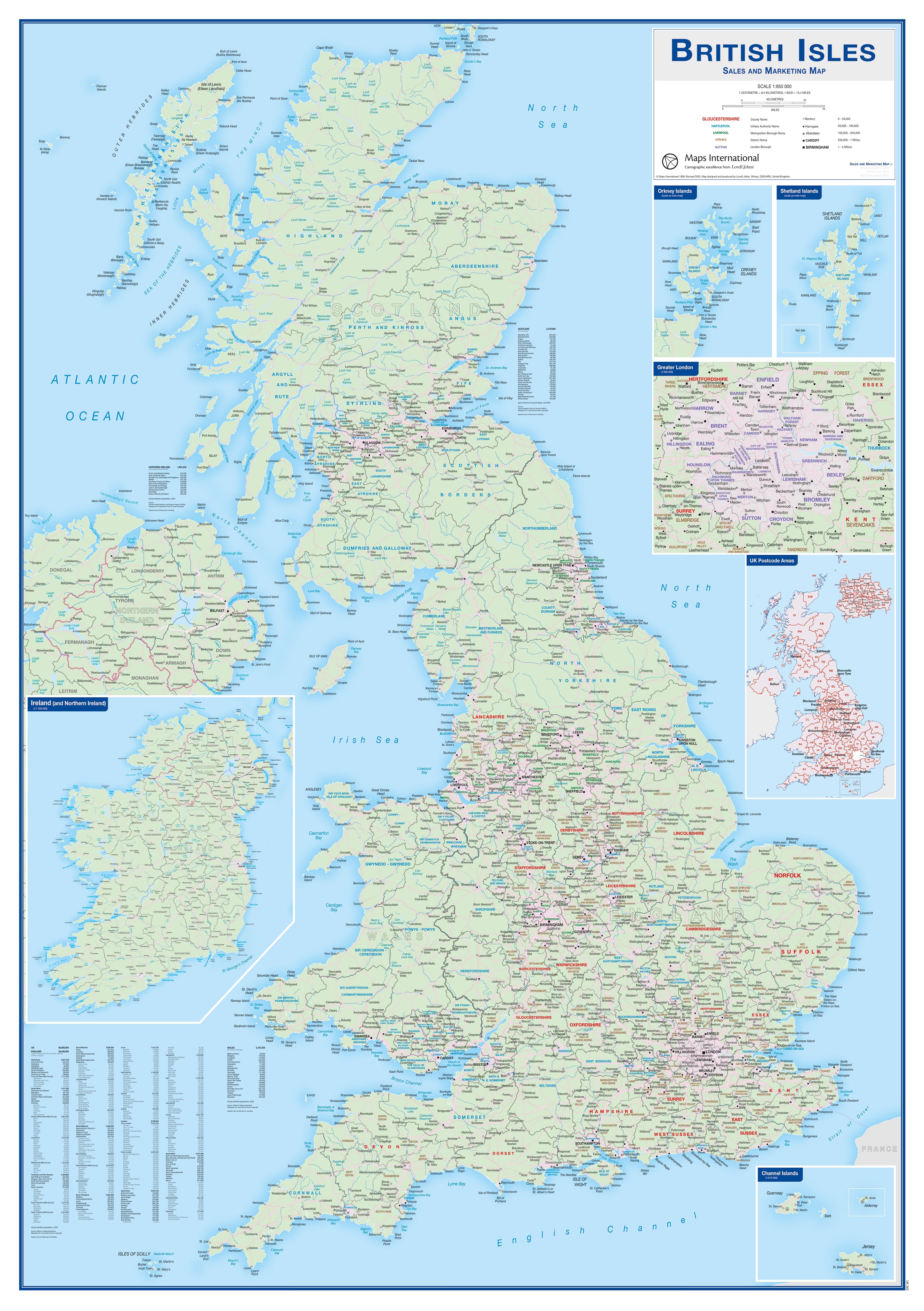 UK00262_H_LAMIN - British Isles Sales and Marketing Map