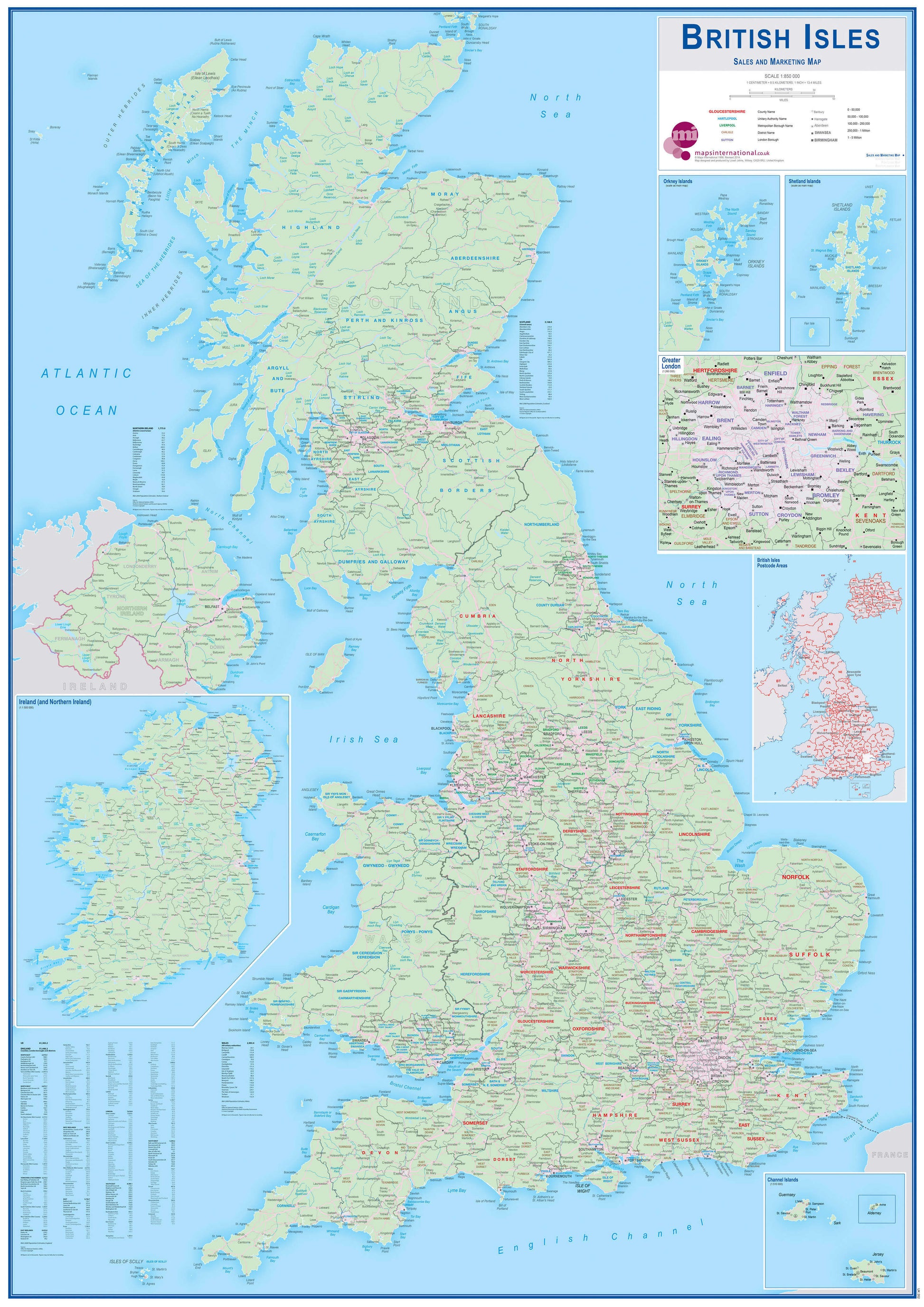 UK00262_H_PAPER - British Isles Sales and Marketing Map